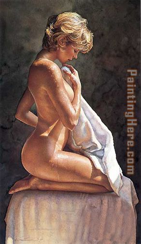 After the Bath painting - Steve Hanks After the Bath art painting